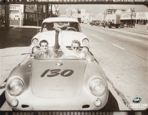 Is This The Final Picture Of James Dean In His Porsche 550 Spyder If
