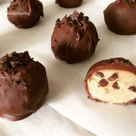 Hawaii Mom Blog Cookie Dough Truffles