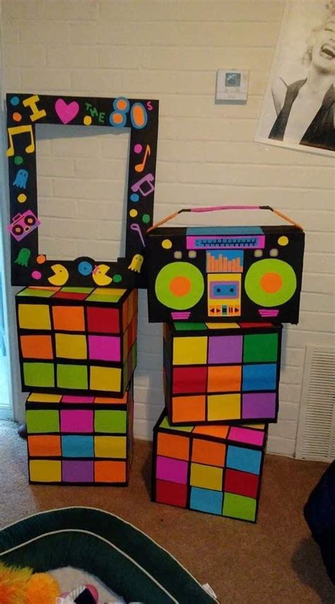 Easy 80s Party Decorations Diy