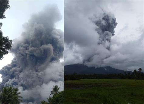 Breaking Mount Bulusan Erupts On June 5 The Filipino Times