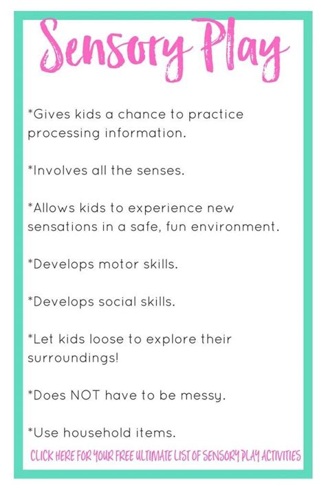 Mobile learning provides more flexible and efficient opportunities for lifelong learning by increasing interaction and communication between individuals. The Importance of Sensory Play | Learning stories, Sensory ...