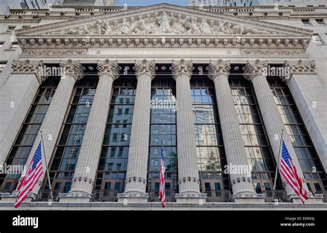 New York Stock Exchange Nyse Located In 11 Wall Street In The Financial