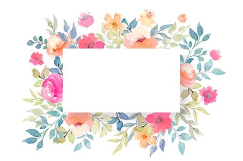 Flower Card Template Free Free Templates Printable