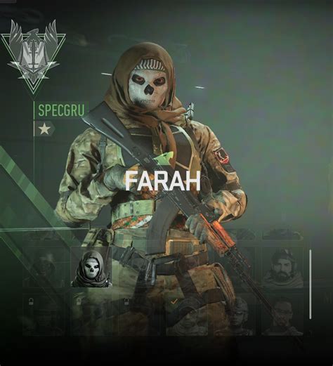 Call Of Duty Cod Farah Operator Mw2 Mask Guy Modern Warfare Call Of Duty Farah Guys And