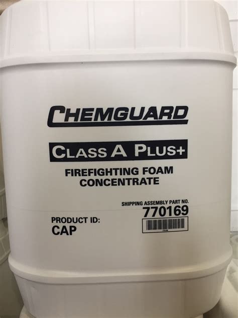 Chemguard Class A Foam 5 Gallon Pail Industrial Safety Inc
