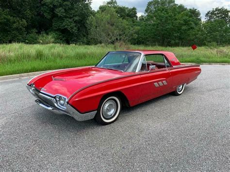 1963 Ford Thunderbird Red For Sale