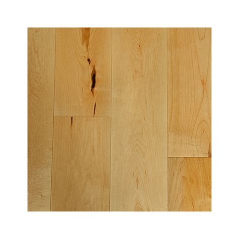 Experience the beauty of a tree's grain patterns, from the clean select portions, to the rustic more charactered. Garrison II Distressed 5" Maple Character Natural Wood ...