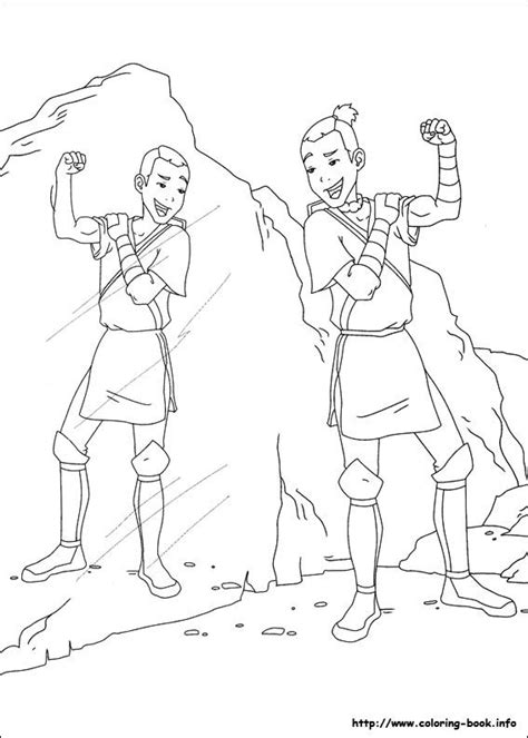 Coloring picture you want to color. Avatar, the last airbender coloring picture | Avatar the ...