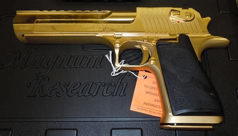 Magnum Research Mk Xix 24k Gold Pla For Sale At