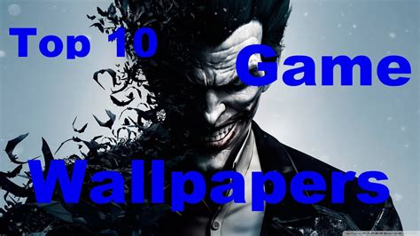 Top 10 Game Wallpapers Hd Download Youtube