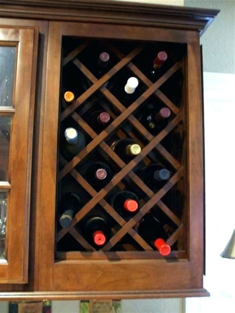 Here's how to go about making a homemade wine rack: charming wine rack cabinet insert wine rack cabinet insert ...