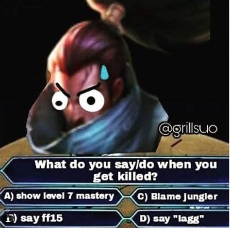 League of legends was finally announced on october 7, 2008 and released on october 27, 2009. Yasuo League in 2020 | League memes, Lol league of legends ...