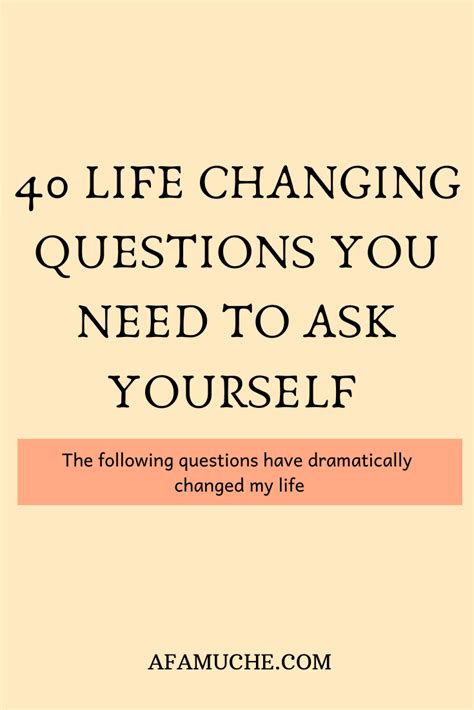 40 Life Changing Questions You Need To Ask Yourself In 2020 This Or