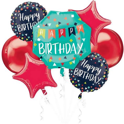 Premium A Reason To Celebrate Birthday Foil And Plastic Balloon Bouquet
