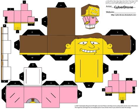 Pin By Kim Cruz On Cubeecraft Paper Toys Paper Toys Template Paper