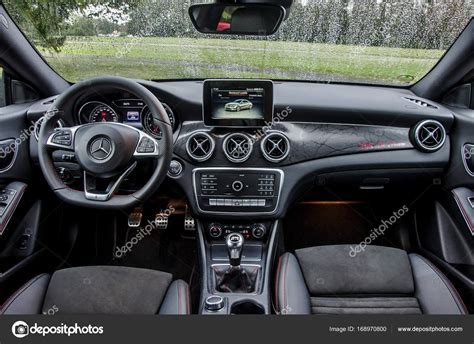 Luxury Car Interior Of Mercedes Benz Stock Editorial Photo © Tadeas