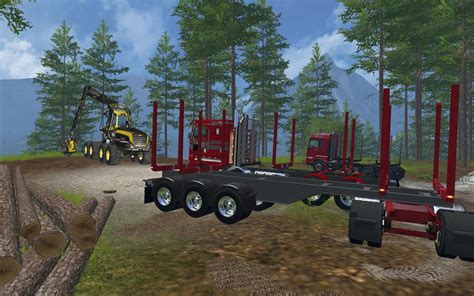 The user will then have to load the downloaded swf (shock wave flash). T908 LOGGING TRAILER V1.0 for FS 15 - Farming simulator 19 ...