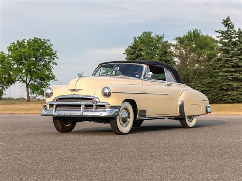 1950 Chevrolet Deluxe Convertible Auburn Fall 2020 Rm Sothebys