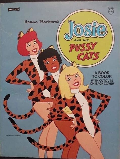 Josie And The Pussycats Josie And The Pussycats Vintage Coloring Books The Pussycat