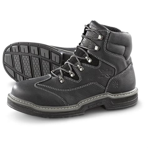 Mens Wolverine® 6 Steel Toe Work Boots With Multishox™ Technology