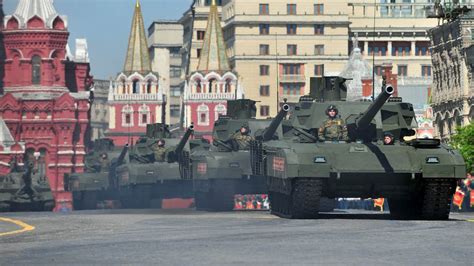 Russia To Display Advanced Armata Tanks At Red Square Parade The