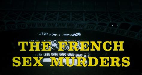 the french sex murders 1972
