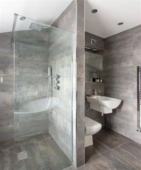 30 Bathroom Ideas Gray Tile Decoomo