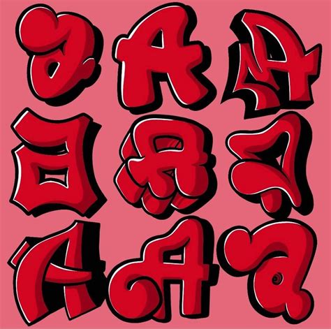 Dope Graffiti Alphabet