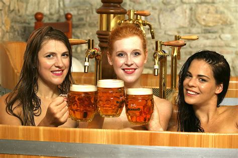 Fun In Prague Beer Spa With Unlimited Beer And Massage