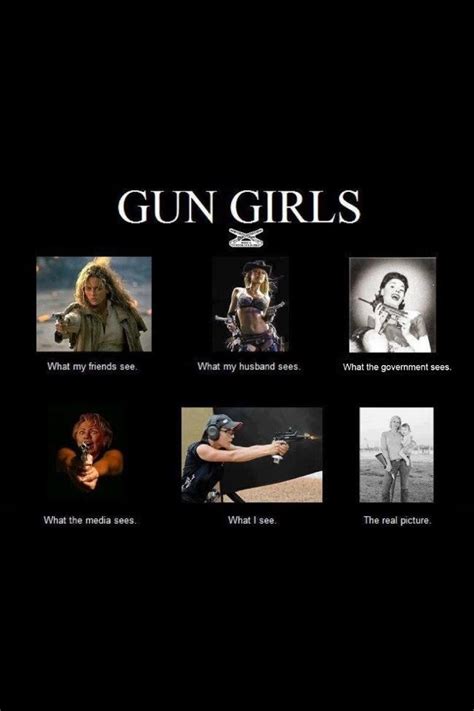 How Girls With Guns Are Seen In Reality Shes Most Likely A Mom
