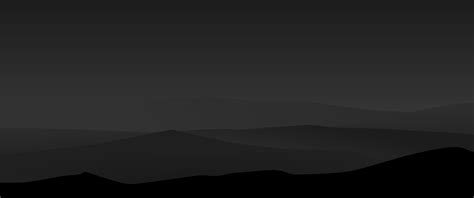 3440x1440 Dark Minimal Mountains At Night 3440x1440 Resolution