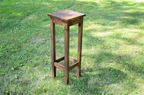 10 Square Wood Plant Stand Indoor Plant Holder Etsy Wood Plant