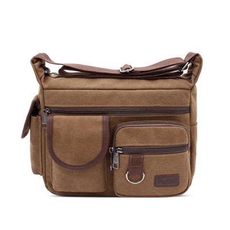 Buy Canvas Unisex Messenger Bags Single Shoulder Bag Casual Outdoor Sport Travel Hiking