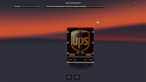 Ups Trailer Skin Mod Ets2 Euro Truck Simulator 2 Mod Ets2 Mod