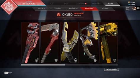 How To Get Heirloom Shards In Apex Legends High Ground Gaming