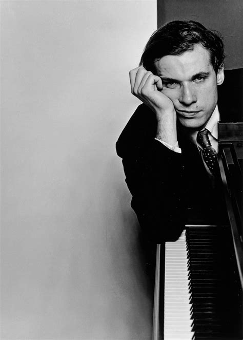 Pianist Glenn Gould In New York Photographed By Arnold Newman 1959