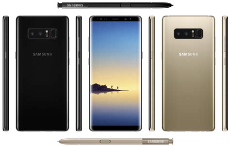 Take An Early Look At The Galaxy Note 8 In Midnight Black