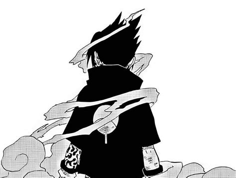 Sasuke Uchiha Manga Transform Anime Akatsuki Naruto Shippuden Anime