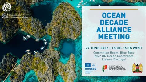 High Level Meeting Of The Ocean Decade Alliance Side Event Un Ocean