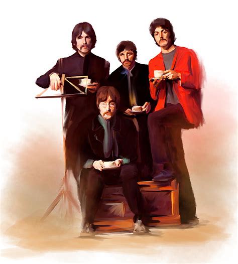 The Beatles Classic Fabs Iii Painting By Iconic Images Art Gallery