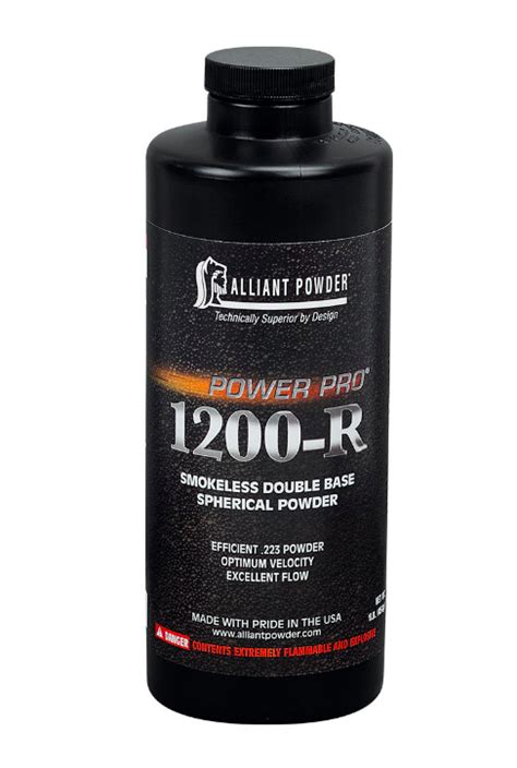 Alliant Power Pro 1200 R Smokeless Double Base Spherical Powder 1lb
