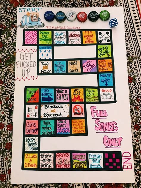 Drinking Board Game🥂 Fun Party Games Drinking Games For Parties Fun