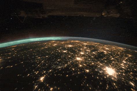 Night Sky Earth  Find And Share On Giphy