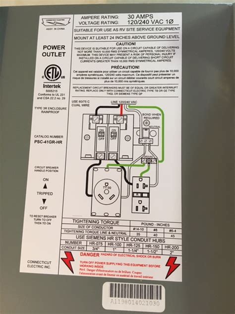 Wiring A 30 Amp Rv Receptacle