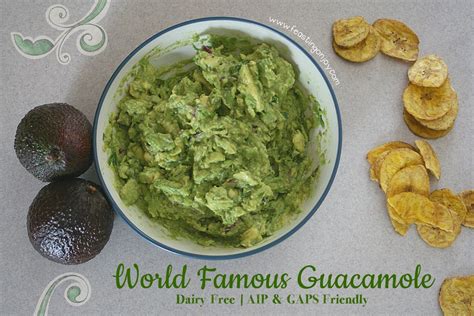I've spent 6 months researching (read: World Famous Guacamole (Diary Free, AIP and GAPS Friendly ...