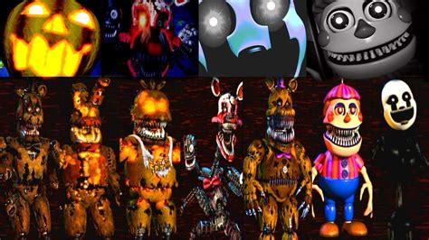 Five Nights At Freddys 4 Halloween Edition Lets Play Youtube