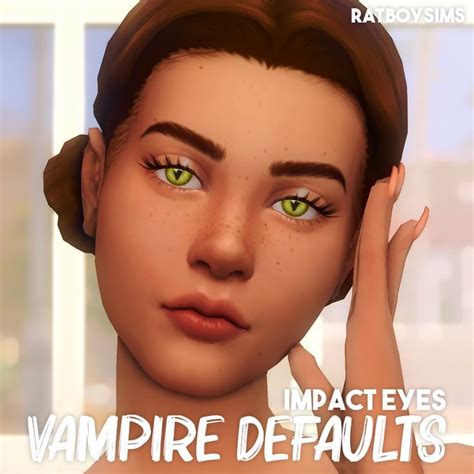 Impact Eyes Vampire Defaults In 2021 Vampire Maxis Match Sims 4