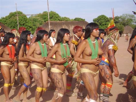 Amazon Xingu Tribe Women Nude