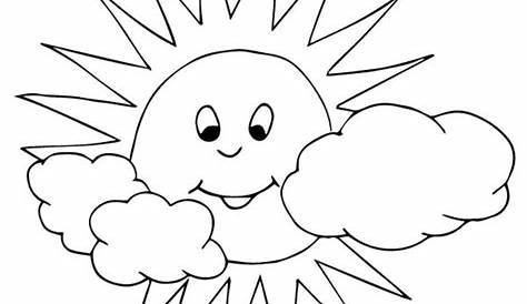 sun printable coloring pages