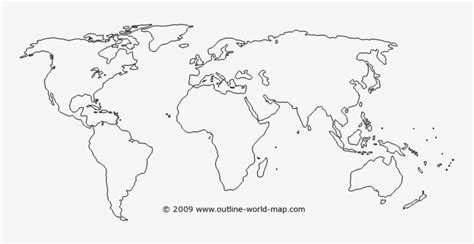 Easy World Map Outline Png Image Transparent Png Free Download On Seekpng
